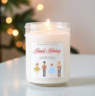 Nutcracker Christmas Candle - The Dancing Wick
