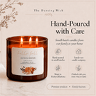 Ocean Breeze - 3 Wick Fall Pumpkin Candle - The Dancing Wick