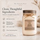 Ocean Breeze - Kraft Winter Candle - The Dancing Wick