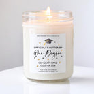 Officially Hotter by One Degree Gift Graduation Candle - The Dancing Wick