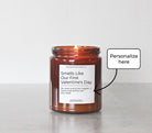Our First Valentine’s Day Amber Candle - The Dancing Wick