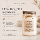 Palo Santo & Sandalwood - Fall Candle - The Dancing Wick