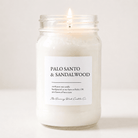 Palo Santo & Sandalwood - TDW Signature Candle - The Dancing Wick