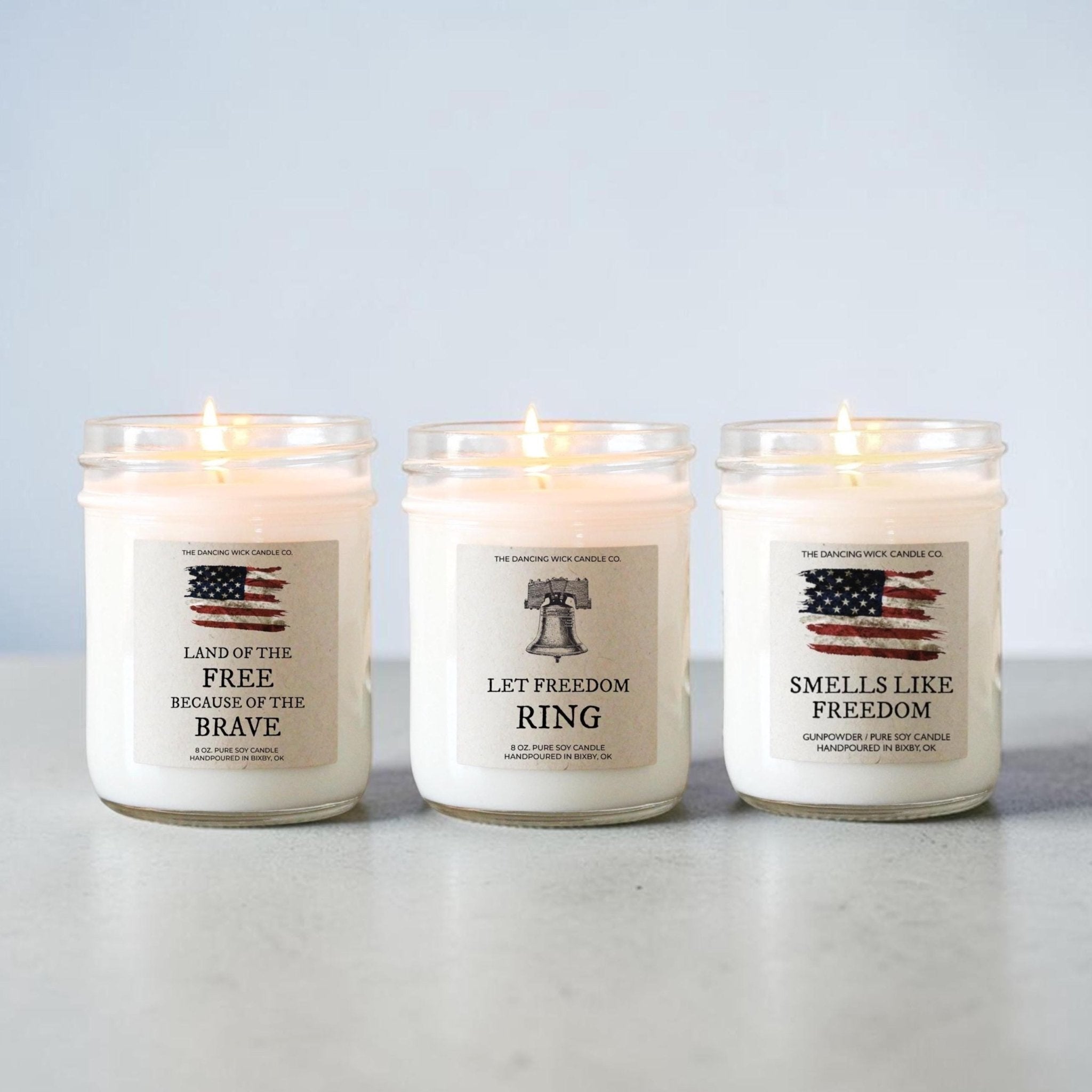 Patriotic Candle Gift Set - The Dancing Wick