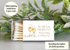 Pearls & Prosecco Candle Favors - The Dancing Wick