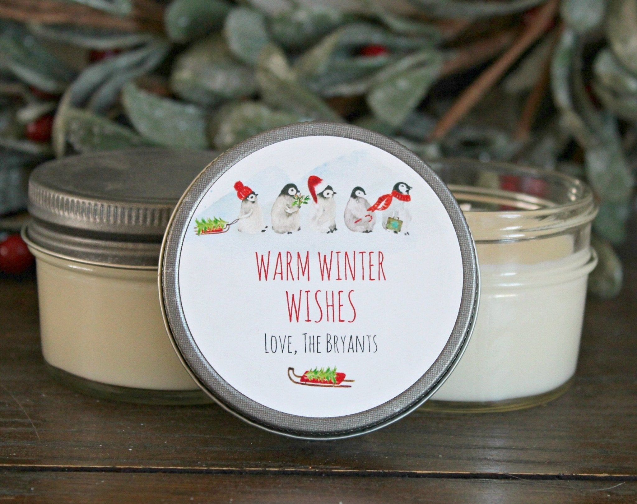 Penguin Christmas Favor - The Dancing Wick