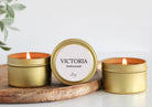 Personalized Bridesmaid Tins - The Dancing Wick