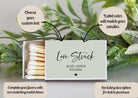 Personalized Name Wedding Tins - Set Of 10 - The Dancing Wick
