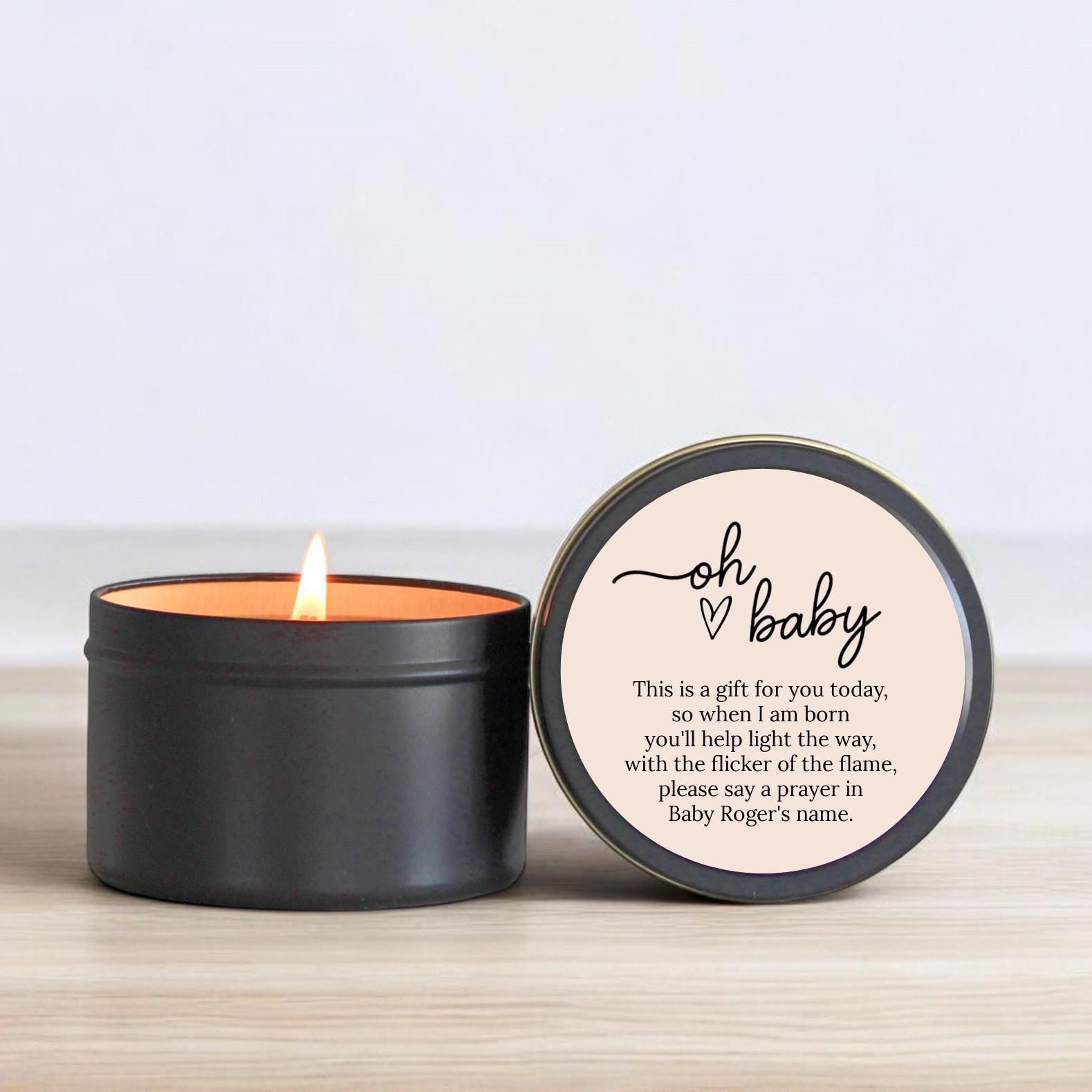 Personalized Spring Oh Baby Tins Favors – Set of 10 - The Dancing Wick