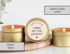 Personalized Wedding Favor Tins - The Dancing Wick