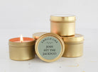 Personalized Wedding Favor Tins - The Dancing Wick