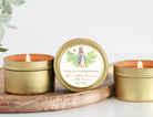 Peter Rabbit Baby Shower Favors Tins - Set of 10 - The Dancing Wick