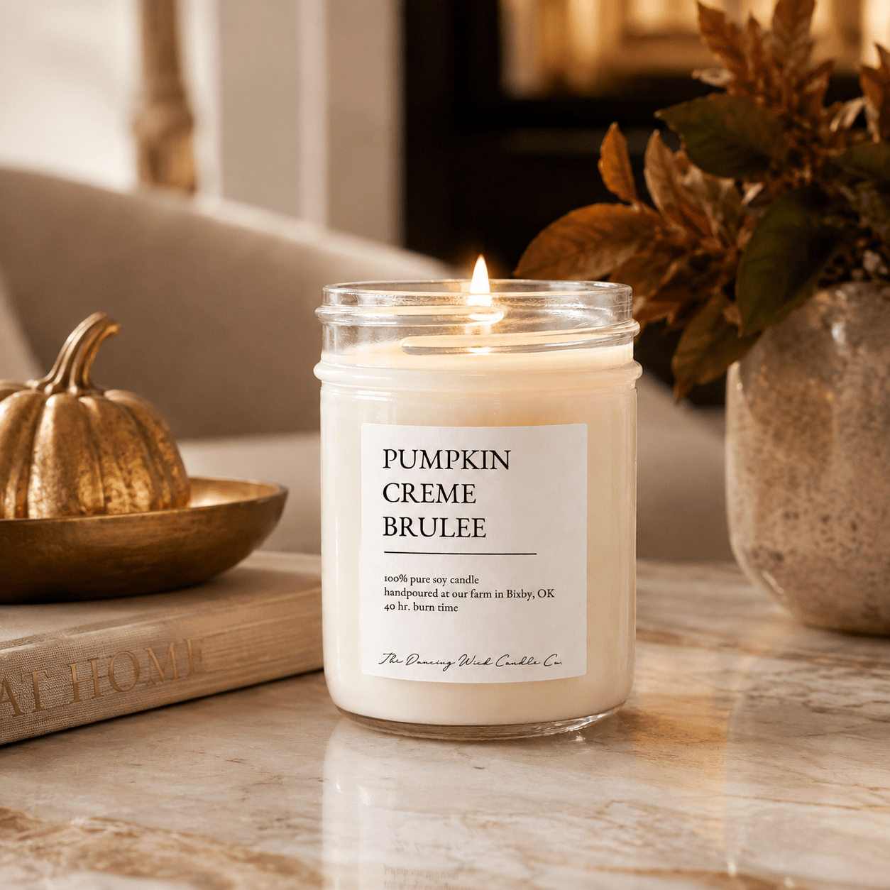 Pumpkin Creme Brulee - TDW Signature Candle - The Dancing Wick