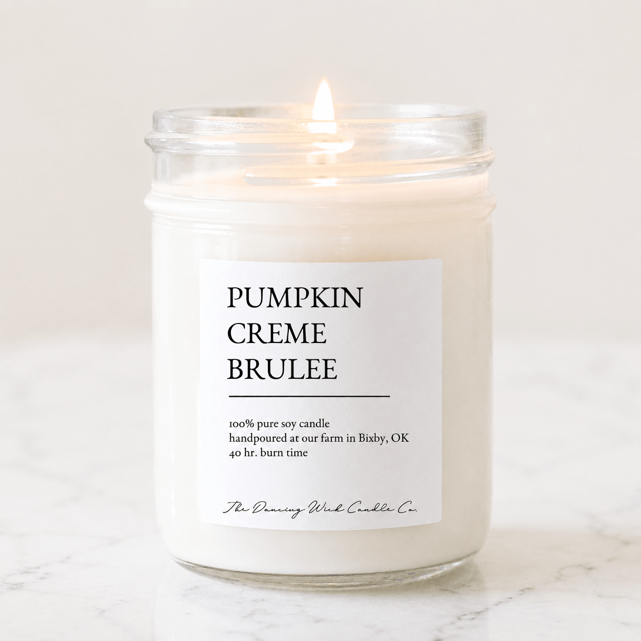 Pumpkin Creme Brulee - TDW Signature Candle - The Dancing Wick