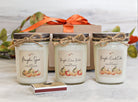 Pumpkin Fall Candles - Set of 3 - The Dancing Wick