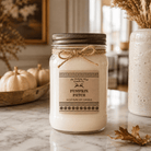 Pumpkin Patch - Kraft Winter Candle - The Dancing Wick