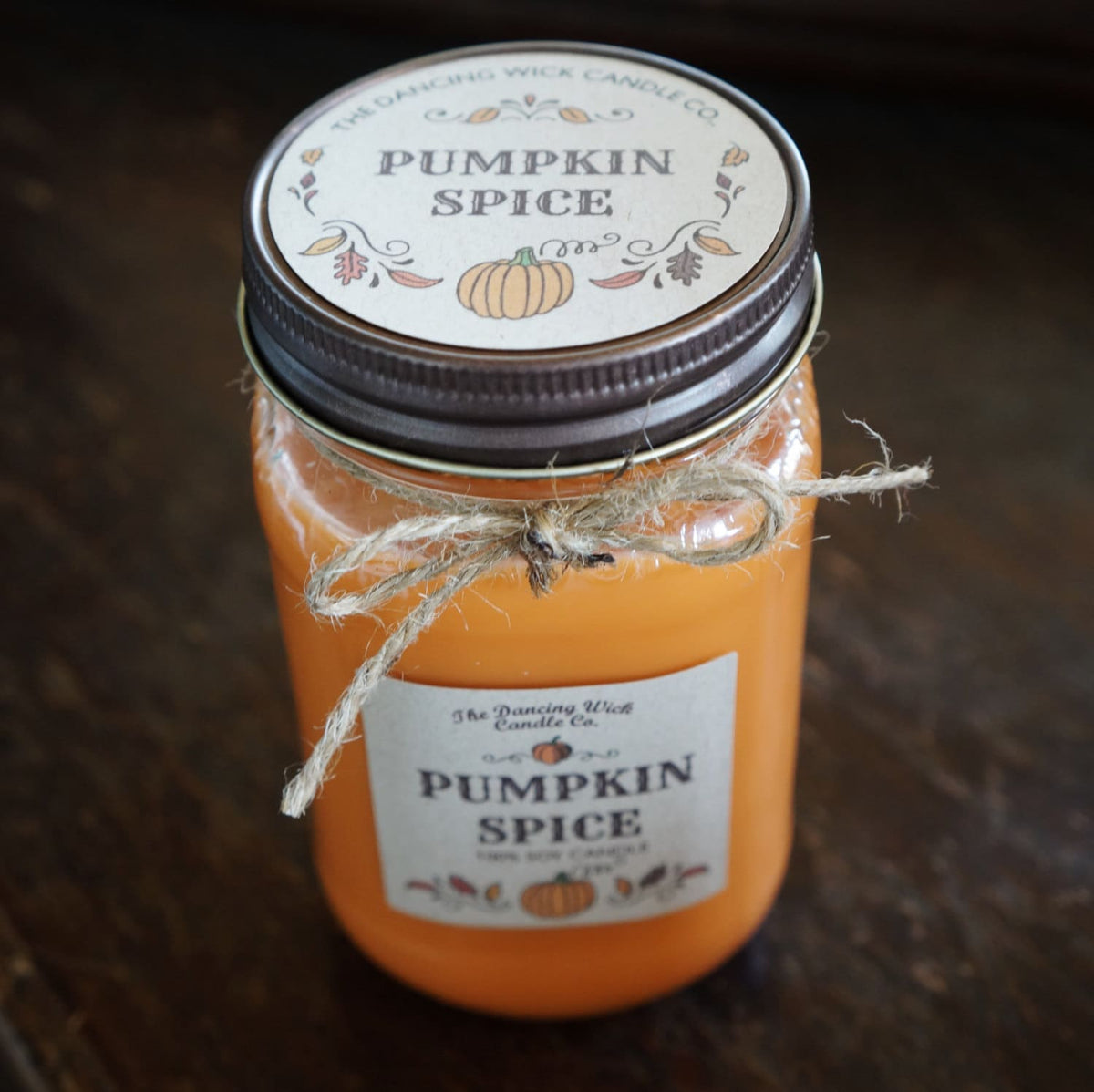 Pumpkin Spice Candle - The Dancing Wick