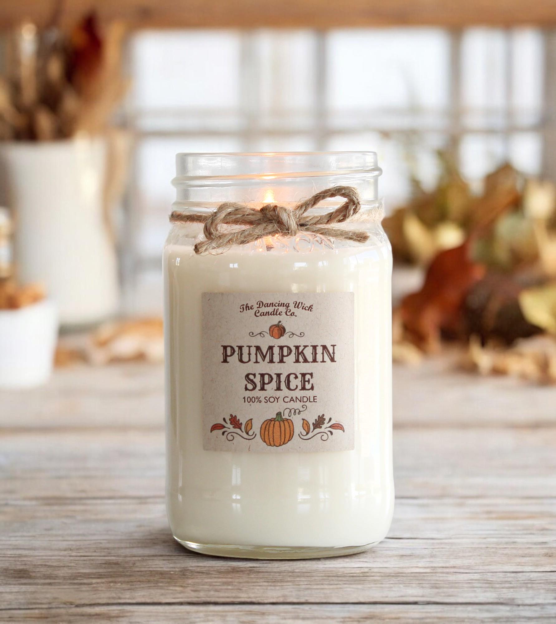 Pumpkin Spice Candle - The Dancing Wick