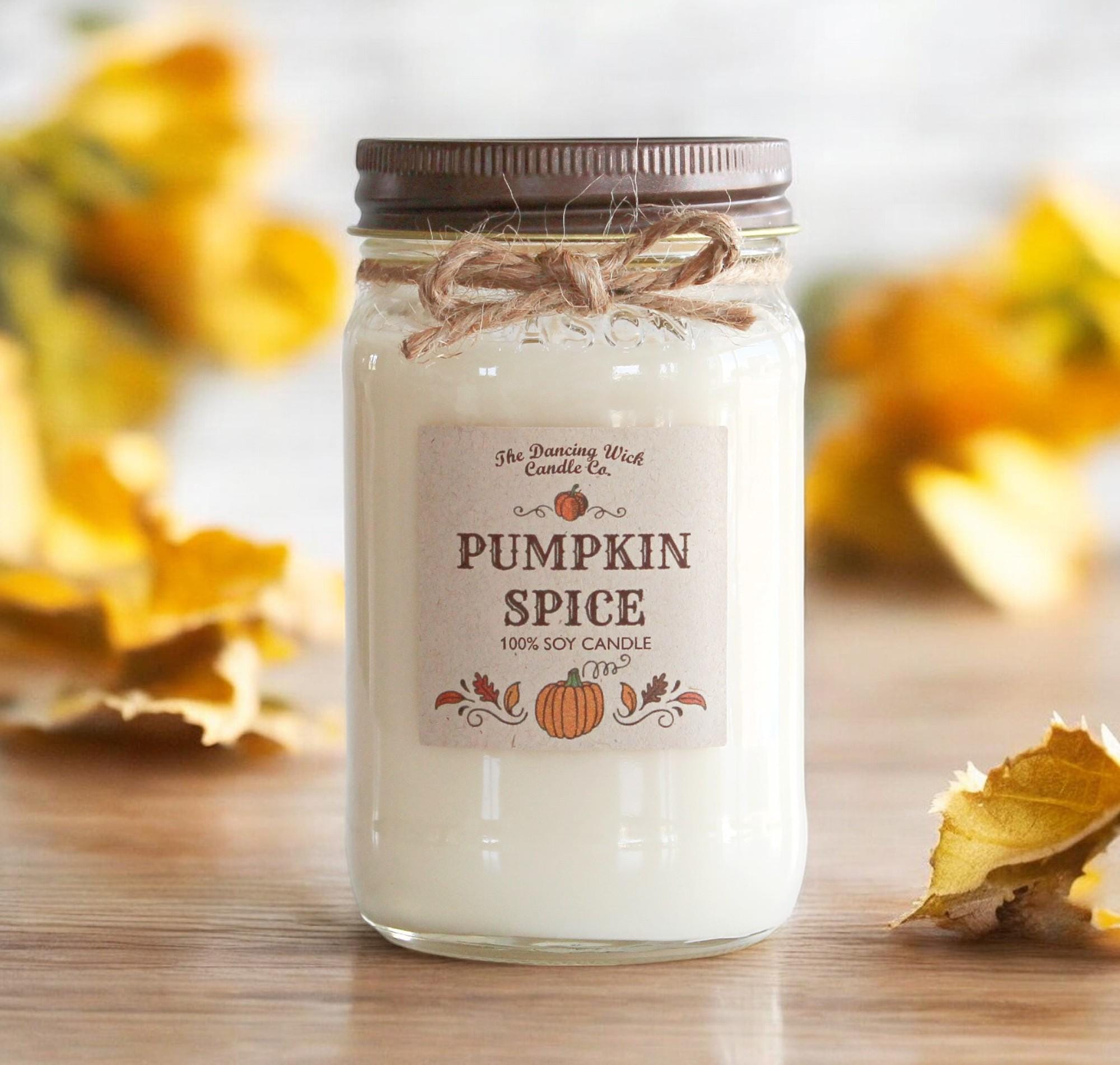Pumpkin Spice Candle - The Dancing Wick