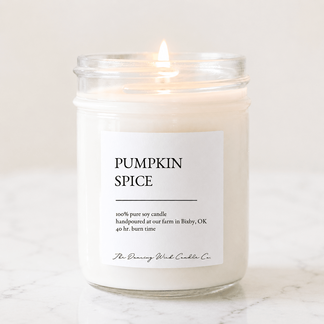 Pumpkin Spice - TDW Signature Candle - The Dancing Wick