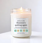 Quilting Again Candle - The Dancing Wick