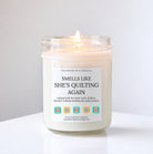 Quilting Again Candle - The Dancing Wick