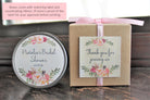 Rose Floral Favor Sugar Scrub Favor - The Dancing Wick