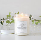 Script Maid of Honor Noun Candle - The Dancing Wick