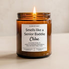 Senior Year Baddie Amber Candle - The Dancing Wick
