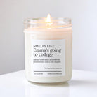 Smells Like College Acceptance Candle Gift - The Dancing Wick