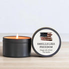 Smells Like Freedom Tins Set Of 10 - The Dancing Wick