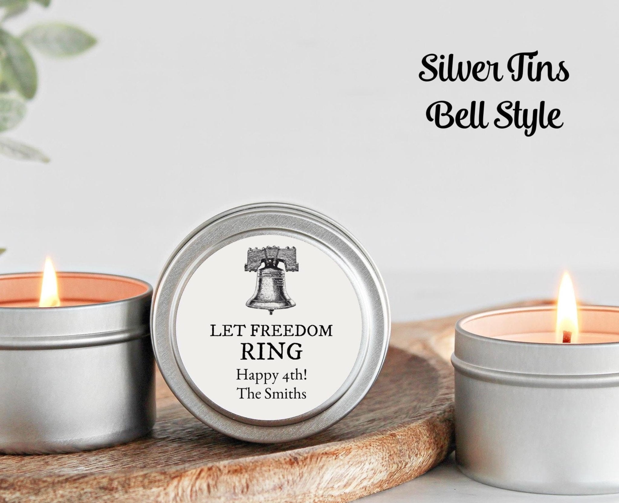 Smells Like Freedom Tins Set Of 10 - The Dancing Wick