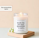 Smells Like One More Grandchild to Spoil Candle - The Dancing Wick