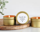 Smells Like You're in the Bridal Party Tins - The Dancing Wick