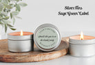Smells Like You're In The Bridal Party Tins - The Dancing Wick