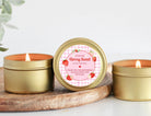 Someone Berry Sweet Is On The Way – Baby Shower Candle Tins - Set Of 10 - The Dancing Wick