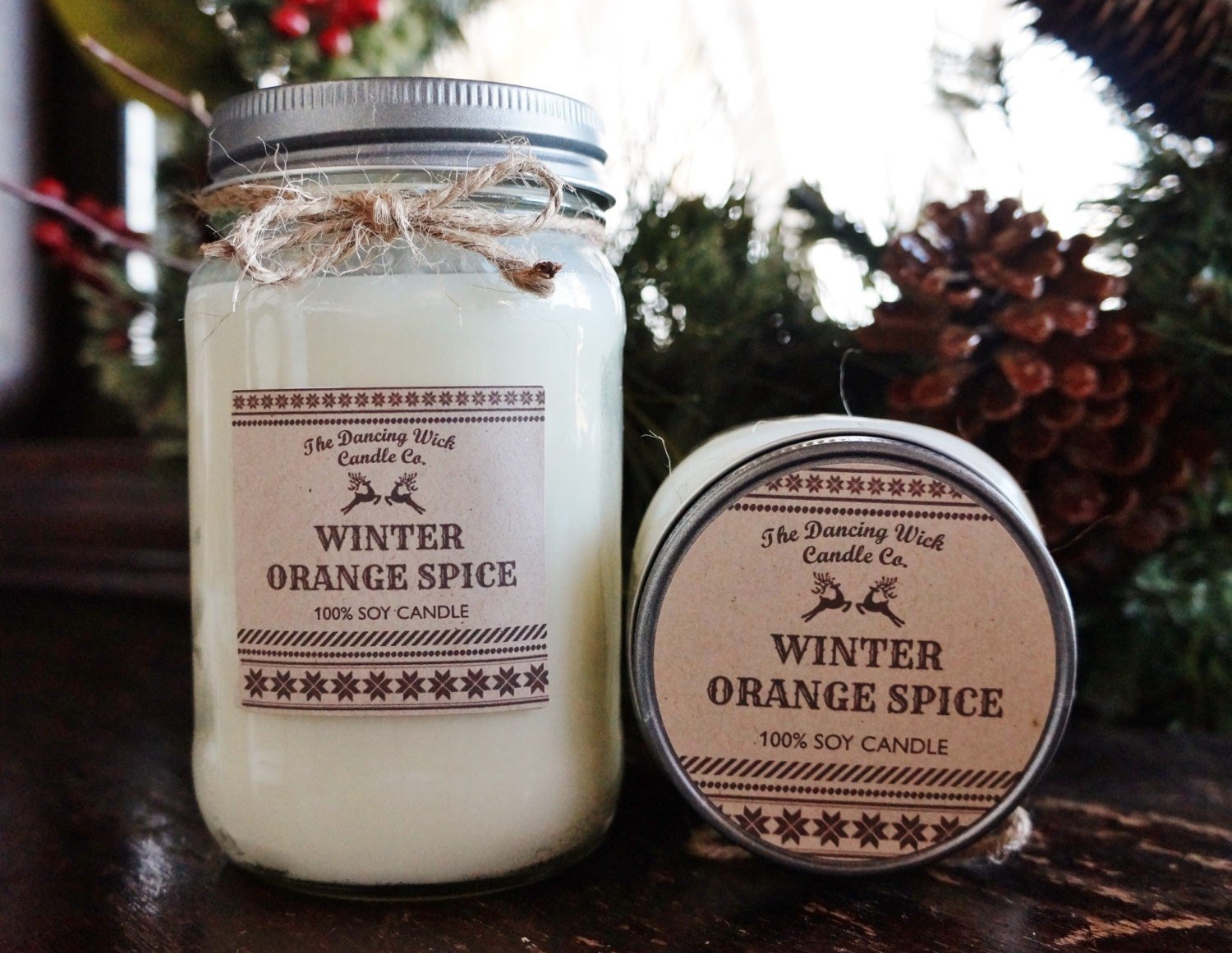 Soy Winter Candle - The Dancing Wick