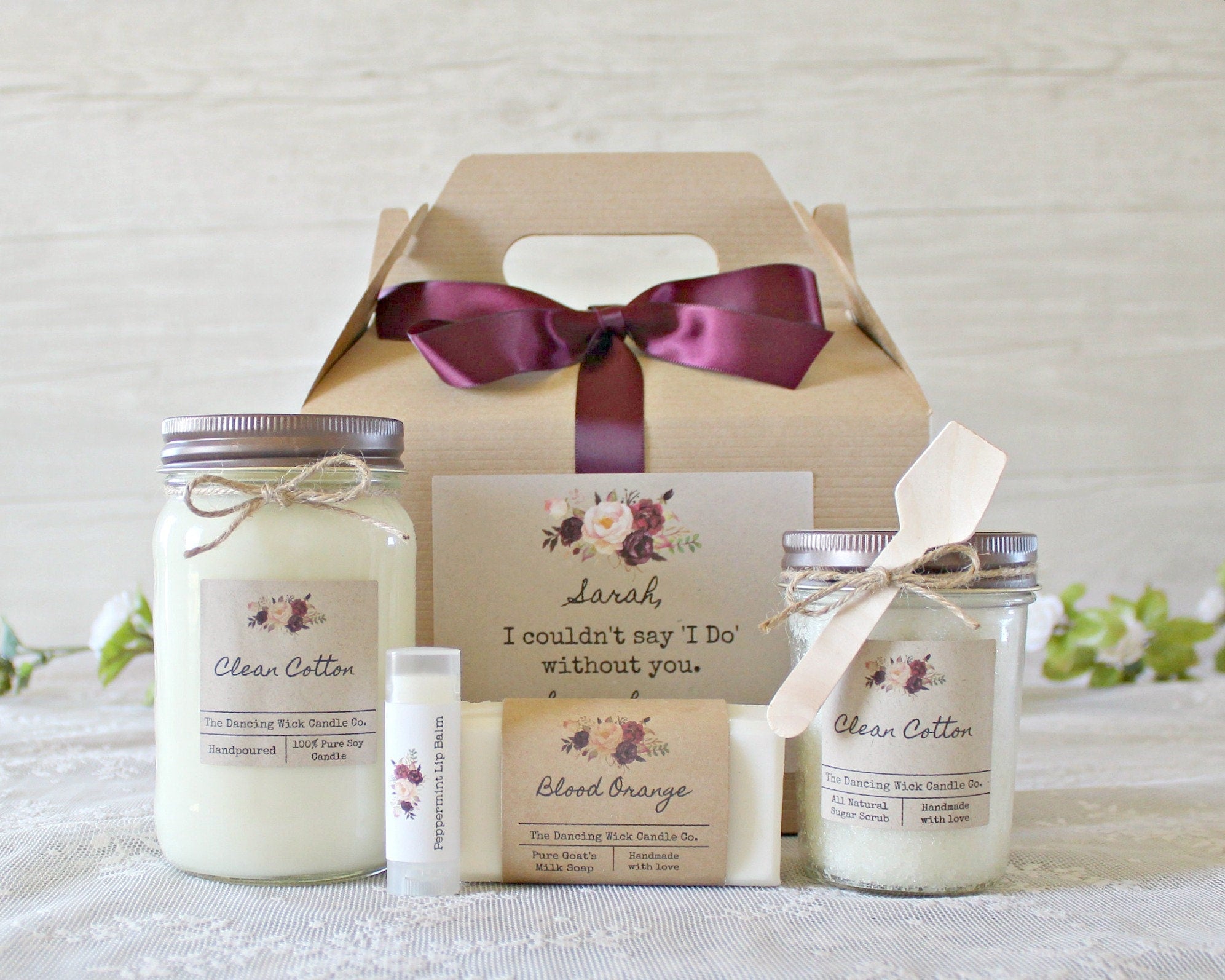 Spa Gift Set For Her - The Dancing Wick