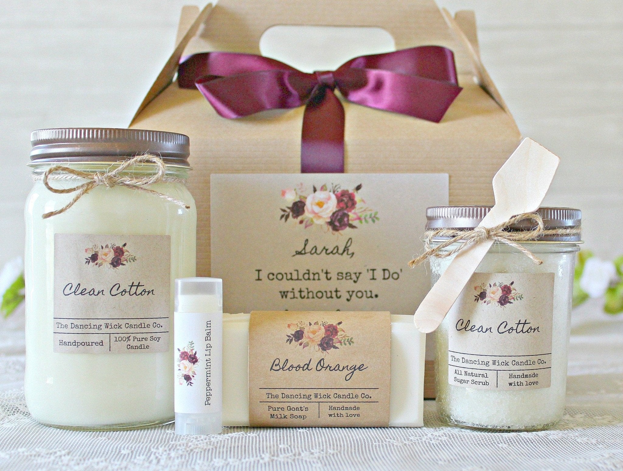 Spa Gift Set For Her - The Dancing Wick