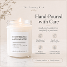 Strawberries & Champagne - TDW Signature Candle - The Dancing Wick