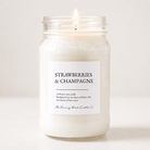Strawberries & Champagne - TDW Signature Candle - The Dancing Wick