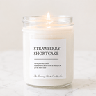 Strawberry Shortcake - TDW Signature Candle - The Dancing Wick