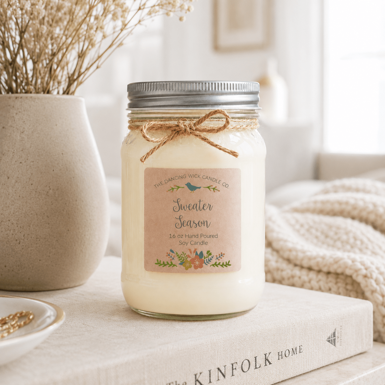Sweater Season - Spring TDW Candle - The Dancing Wick