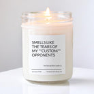 Tears of My Opponents Candle - The Dancing Wick
