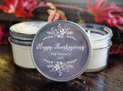 Thanksgiving Elegant Favor Candle - The Dancing Wick