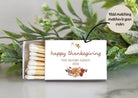 Thanksgiving Thankful Tins - Set of 10 - The Dancing Wick