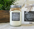 The Influence Of A Teacher Can Never Be Erased Candle - The Dancing Wick