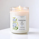 Thinking of You Hydrangea Candle - Faire - The Dancing Wick