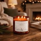 Toasted Marshmallow - 3 Wick Christmas Tumbler Candle - The Dancing Wick