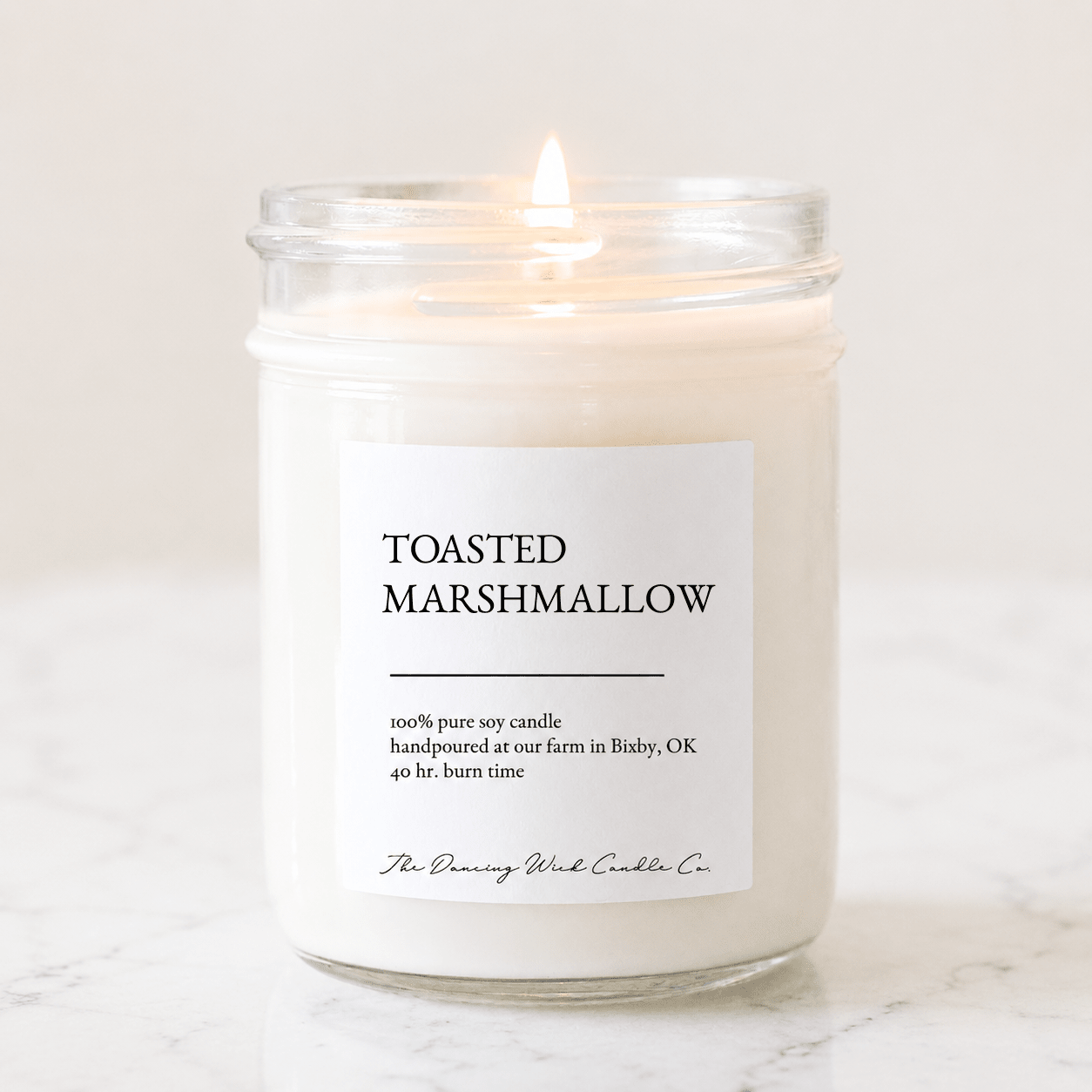 Toasted Marshmallow - TDW Signature Candle - The Dancing Wick